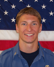 Firefighter Dylan Clark